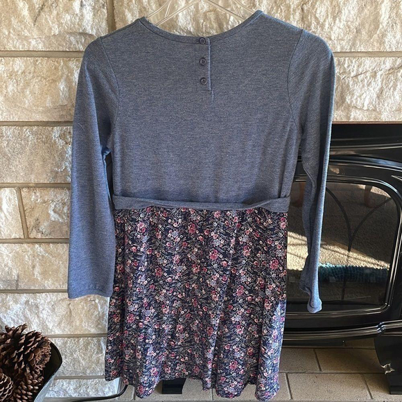 Girls floral dress with bow detail sz XL - Picture 4 of 4